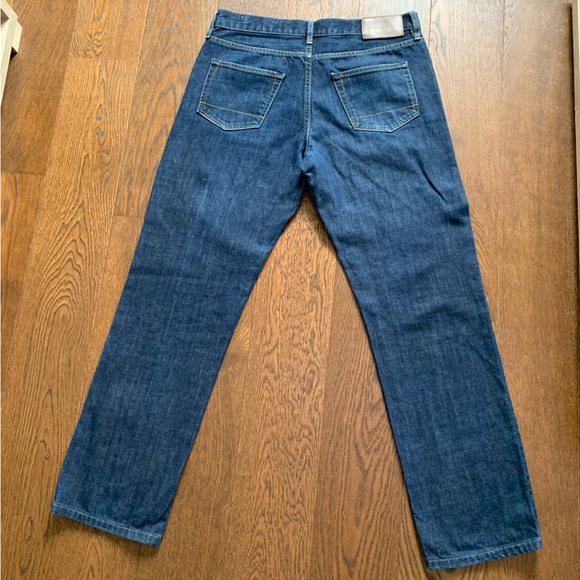 Boden Mens Jeans W 32 L 29 Blue Straight Denim Bootcut - Picture 5 of 5